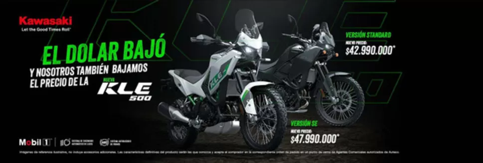 Catálogo Kawasaki en Salamina Caldas | Precios Especiales | 2026-09-16T00:00:00.000Z - 2026-09-30T00:00:00.000Z