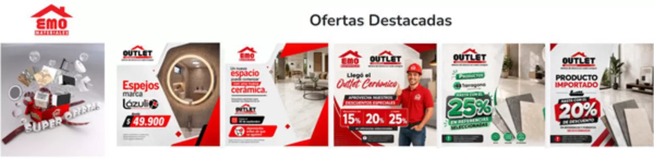 Catálogo Materiales EMO | Ofertas Destacadas | 2026-09-16T00:00:00.000Z - 2026-09-30T00:00:00.000Z