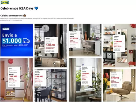 Catálogo Ikea | Celebremos IKEA Days | 2026-09-16T00:00:00.000Z - 2026-09-20T00:00:00.000Z