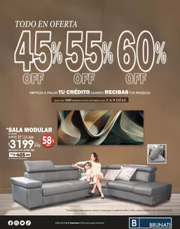 Catálogo Brunati | Todo en Oferta 45% , 55% y 60% OFF | 2026-09-16T00:00:00.000Z - 2026-09-27T00:00:00.000Z