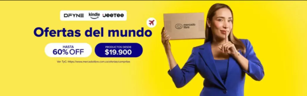 Catálogo Mercado Libre | Ofertas del mundo, Miércoles DAVIbank | 2026-09-16T00:00:00.000Z - 2026-09-18T00:00:00.000Z