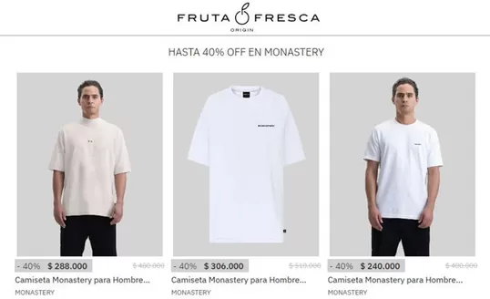 Catálogo Fruta Fresca | Hasta 40% OFF en Monastery | 2026-09-17T00:00:00.000Z - 2026-09-21T00:00:00.000Z