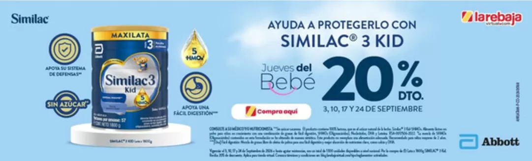 Catálogo La Rebaja en Puerto Tejada | Ofertas especiales para ti | 2026-09-03T00:00:00.000Z - 2026-09-24T00:00:00.000Z