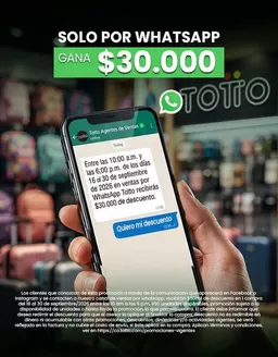 Catálogo Totto | Ofertas principales y descuentos | 2026-09-16T00:00:00.000Z - 2026-09-30T00:00:00.000Z