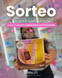 Catálogo Dermalife en Nilo | Sorteo Dermalife x Sesderma | 2026-09-18T00:00:00.000Z - 2026-09-20T00:00:00.000Z