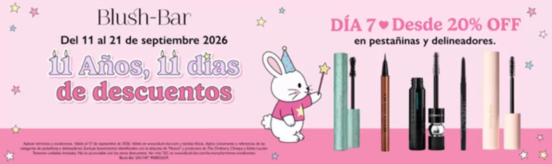 Catálogo Blush Bar en Nilo | DÍA 7 Desde 20% OFF, Regala el Lip Combo Black Honey $235.000 | 2026-09-18T00:00:00.000Z - 2026-09-21T00:00:00.000Z
