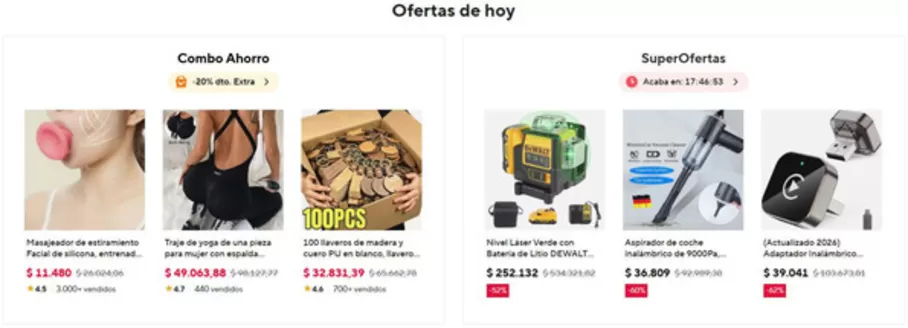 Catálogo Ali Express | Ofertas de hoy | 2026-09-18T00:00:00.000Z - 2026-09-18T00:00:00.000Z