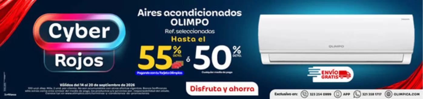 Catálogo Olímpica en Luruaco | Ofertas exclusivas para nuestros clientes | 2026-09-14T00:00:00.000Z - 2026-09-20T00:00:00.000Z