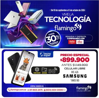 Catálogo Flamingo en Rionegro Antioquia | Ofertas Flamingo | 2026-09-18T00:00:00.000Z - 2026-10-05T00:00:00.000Z