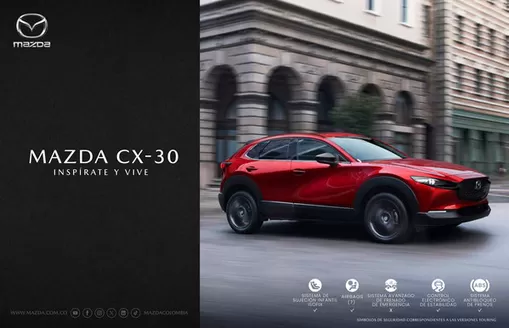 Catálogo Mazda | Ficha tecnica mazda cx 30 202511 | 2026-09-19T00:00:00.000Z - 2026-10-03T00:00:00.000Z