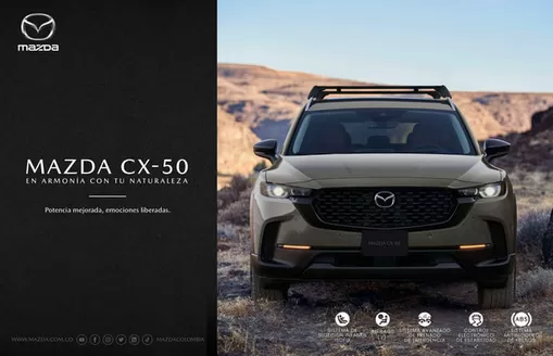 Catálogo Mazda | Ficha tecnica cx 50 202511 | 2026-09-19T00:00:00.000Z - 2026-10-03T00:00:00.000Z