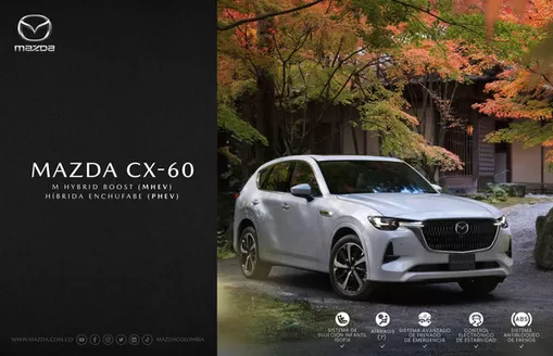 Catálogo Mazda | Fichatecnica mazdacx60 ipm 092025 00 | 2026-09-19T00:00:00.000Z - 2026-10-03T00:00:00.000Z