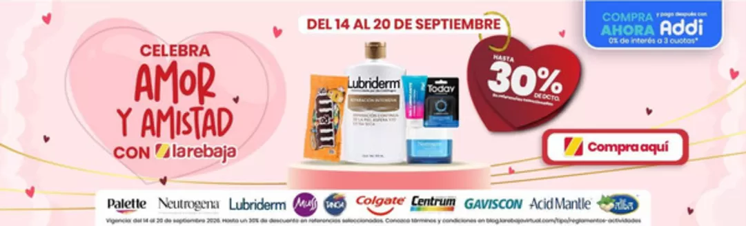 Catálogo La Rebaja | Ofertas principales para ahorradores | 2026-09-14T00:00:00.000Z - 2026-09-20T00:00:00.000Z