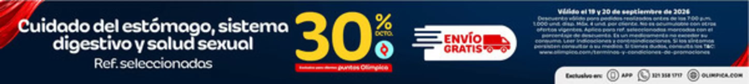 Catálogo Olímpica en Valledupar | Ofertas Olímpica | 2026-09-19T00:00:00.000Z - 2026-09-20T00:00:00.000Z