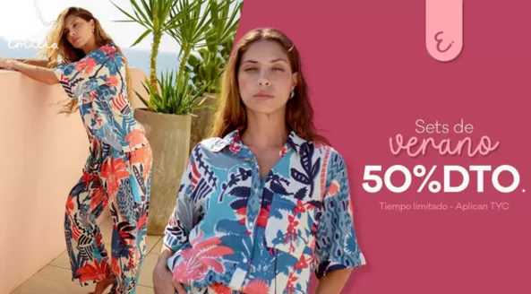 Catálogo Emilia | Sets de verano 50%DTO | 2026-09-21T00:00:00.000Z - 2026-09-22T00:00:00.000Z