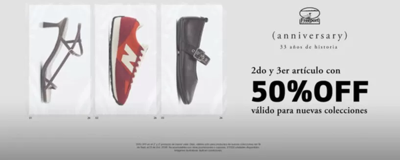 Catálogo Freeport Store en Sutarmachán | 2do y 3er artículo con 50%OFF | 2026-09-21T00:00:00.000Z - 2026-10-01T00:00:00.000Z