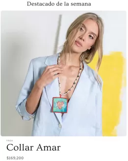 Catálogo Frida Moda | Collar Amar $169,200 | 2026-09-21T00:00:00.000Z - 2026-09-27T00:00:00.000Z