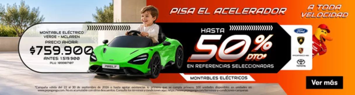 Catálogo Pepe Ganga en San Juanito | Ofertas principales para ahorradores | 2026-09-22T00:00:00.000Z - 2026-09-30T00:00:00.000Z