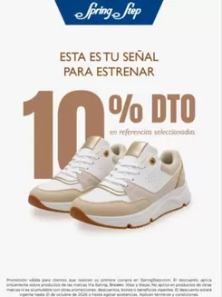 Catálogo Spring Step | 10% OFF en Ref.Selecci. | 2026-09-22T00:00:00.000Z - 2026-10-31T00:00:00.000Z