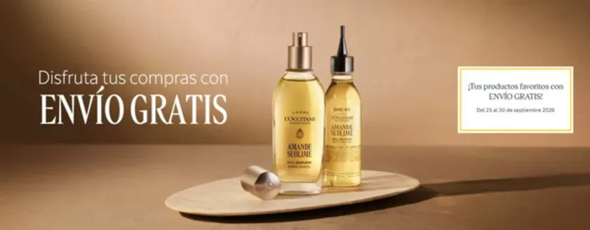 Catálogo L'Occitane | Tus productos favoritos con ENVÍO GRATIS | 2026-09-23T00:00:00.000Z - 2026-09-30T00:00:00.000Z