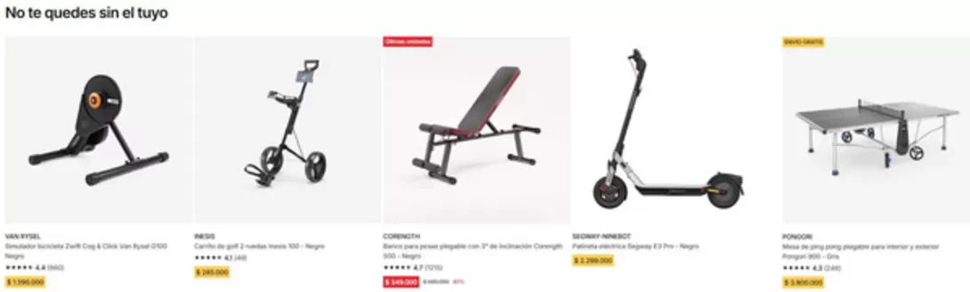 Catálogo Decathlon | Precios Especiales | 2026-09-23T00:00:00.000Z - 2026-09-30T00:00:00.000Z