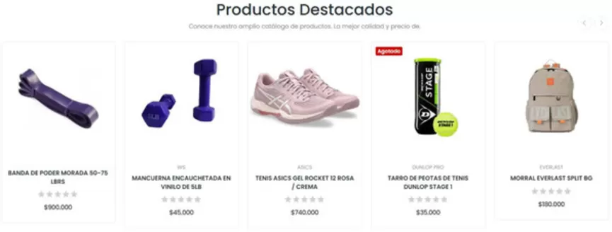 Catálogo Sport World | Productos Destacados | 2026-09-23T00:00:00.000Z - 2026-09-28T00:00:00.000Z