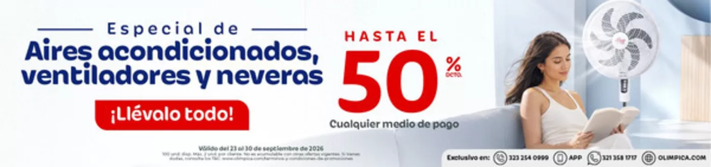 Catálogo Olímpica | Ofertas principales para todos los clientes | 2026-09-23T00:00:00.000Z - 2026-09-30T00:00:00.000Z
