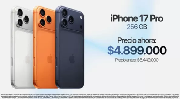 Catálogo Mac Center en Yacopí | Precios Especiales | 2026-09-24T00:00:00.000Z - 2026-09-30T00:00:00.000Z