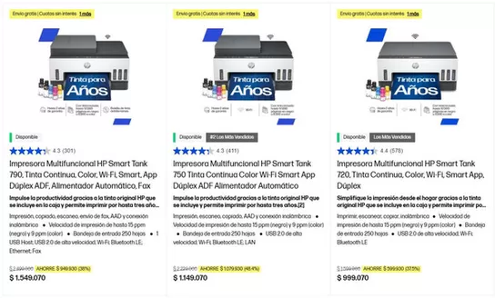 Catálogo HP en Yacopí | Precios Especiales en Tanques de Tinta | 2026-09-24T00:00:00.000Z - 2026-10-11T00:00:00.000Z