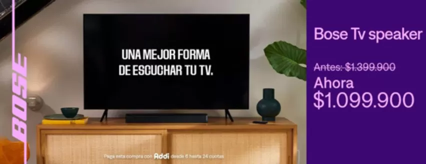 Catálogo BOSE en Yacopí | Mejor precio para ti | 2026-09-24T00:00:00.000Z - 2026-09-27T00:00:00.000Z