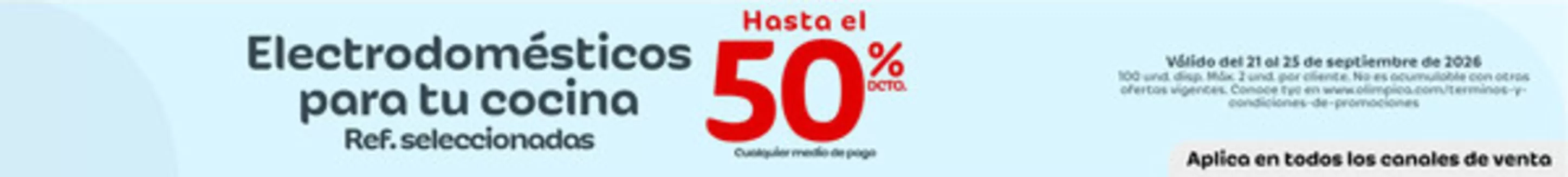 Catálogo Olímpica en Ciénaga | Ofertas Olímpica | 2026-09-21T00:00:00.000Z - 2026-09-25T00:00:00.000Z