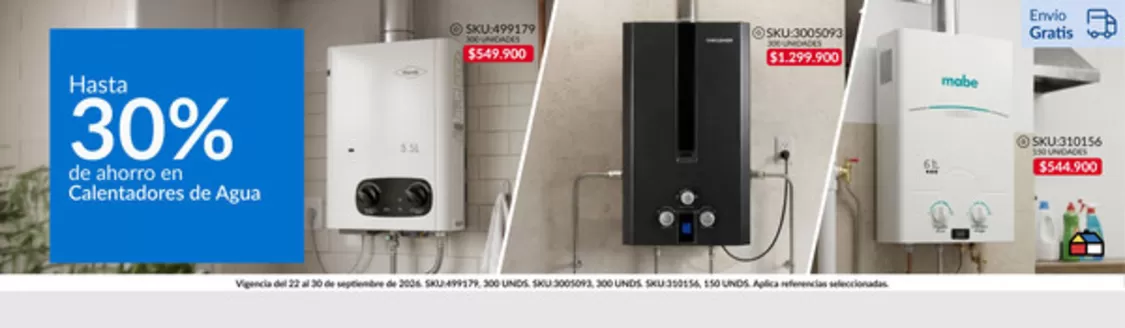 Catálogo Homecenter | Ofertas y promociones actuales | 2026-09-22T00:00:00.000Z - 2026-09-30T00:00:00.000Z