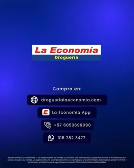 Catálogo Droguería la Economía | Gangas y ofertas actuales | 2026-09-25T00:00:00.000Z - 2026-10-09T00:00:00.000Z