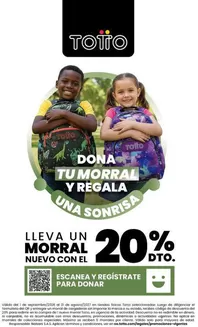 Catálogo Totto en El Playón | Ofertas y promociones actuales | 2026-09-01T00:00:00.000Z - 2027-08-31T00:00:00.000Z