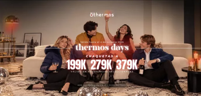 Catálogo Thermos en El Doncello | Thermos Days, Chaquetas a 199K, 279K, 379K | 2026-09-25T00:00:00.000Z - 2026-10-04T00:00:00.000Z