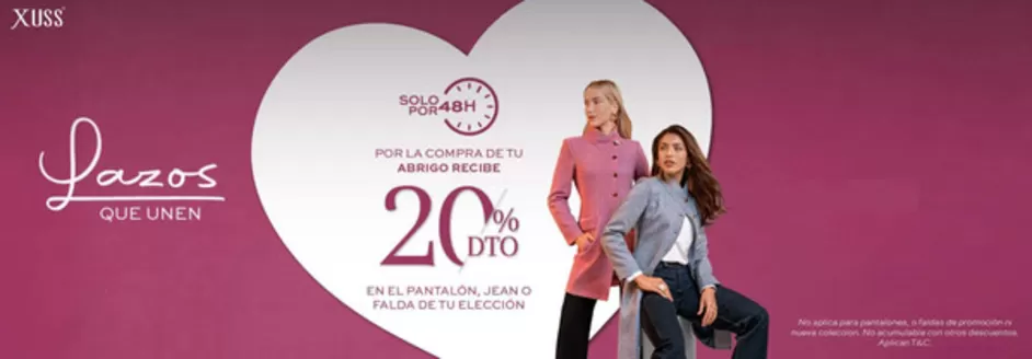 Catálogo Xuss en El Doncello | Solo por48h 20% OFF | 2026-09-25T00:00:00.000Z - 2026-09-26T00:00:00.000Z