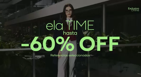 Catálogo ELA en Saravena | Ela Time Hasta 60% OFF | 2026-09-28T00:00:00.000Z - 2026-09-30T00:00:00.000Z