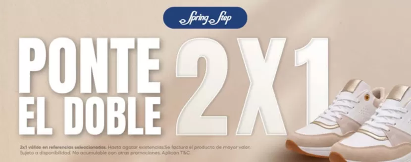 Catálogo Spring Step | 2x1 Ponte el Doble | 2026-09-28T00:00:00.000Z - 2026-09-30T00:00:00.000Z
