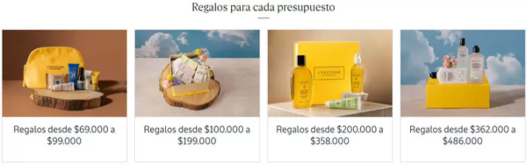 Catálogo L'Occitane | Regalos para cada presupuesto | 2026-09-29T00:00:00.000Z - 2026-10-01T00:00:00.000Z