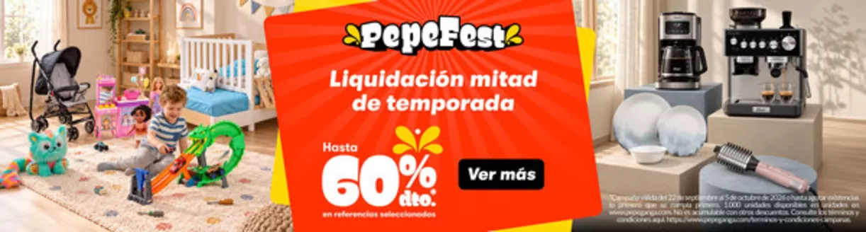 Catálogo Pepe Ganga | Excelente oferta para todos los clientes | 2026-09-22T00:00:00.000Z - 2026-10-05T00:00:00.000Z