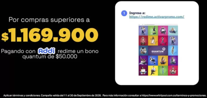 Catálogo Whirlpool | Ofertas Especiales | 2026-09-30T00:00:00.000Z - 2026-09-30T00:00:00.000Z