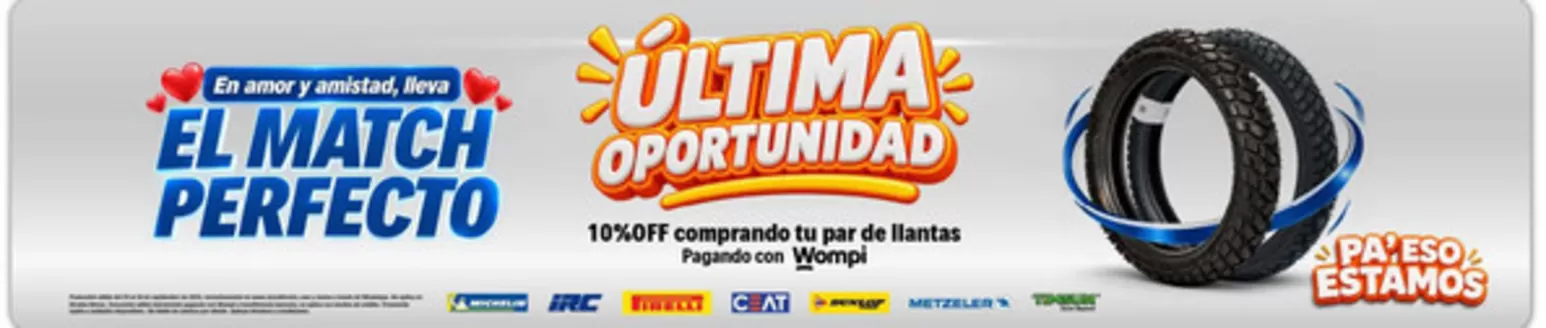 Catálogo Mundimotos | El Match Perfecto 10% OFF | 2026-09-30T00:00:00.000Z - 2026-09-30T00:00:00.000Z