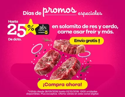 Catálogo Éxito | Excelente oferta para cazadores de gangas | 2026-09-28T00:00:00.000Z - 2026-10-02T00:00:00.000Z