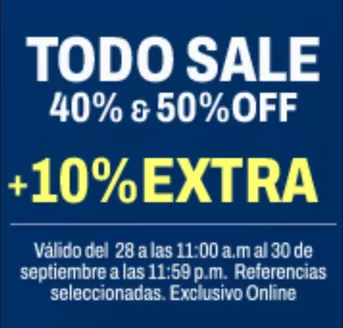 Catálogo Americanino | Todo Sale 50% y 40% OFF +10% Extra | 2026-09-30T00:00:00.000Z - 2026-09-30T00:00:00.000Z