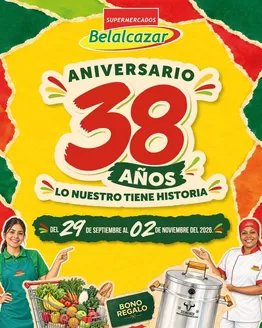 Catálogo Belalcazar | Ofertas Belalcazar | 2026-09-29T00:00:00.000Z - 2026-11-02T00:00:00.000Z