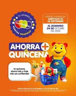 Catálogo Surtifamiliar | Ofertas exclusivas para nuestros clientes | 2026-09-30T00:00:00.000Z - 2026-10-04T00:00:00.000Z