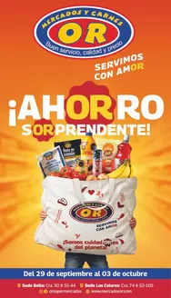 Catálogo Mercados OR | AhORro sORprendente | 2026-10-02T00:00:00.000Z - 2026-10-03T00:00:00.000Z