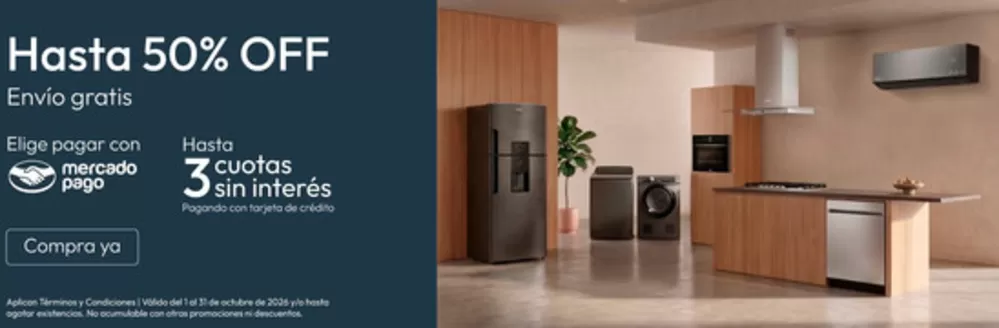 Catálogo Mabe | Ofertas Mabe | 2026-10-01T00:00:00.000Z - 2026-10-31T00:00:00.000Z