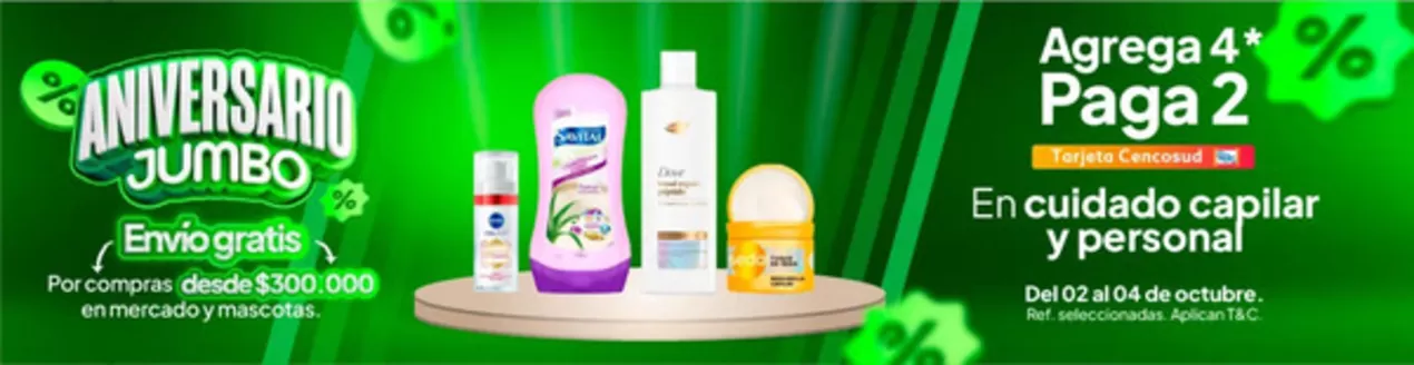 Catálogo Jumbo en Filandia | Ofertas Jumbo | 2026-10-02T00:00:00.000Z - 2026-10-04T00:00:00.000Z