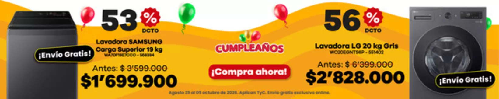 Catálogo MercaCentro | Excelente oferta para cazadores de gangas | 2026-08-29T00:00:00.000Z - 2026-10-05T00:00:00.000Z